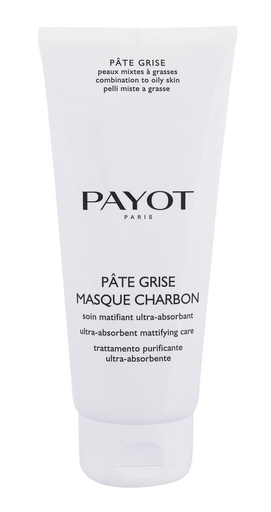 Näomask süsinikuga Payot Pate Grise Masque Charbon 200 ml hind ja info | Näomaskid, silmamaskid | kaup24.ee