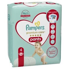 Mähkmed Pampers Premium Pants 4 suurus, 22 tk цена и информация | Подгузники | kaup24.ee