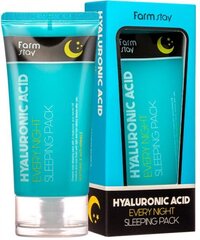 Öömask Farmstay Hyaluronic Acid Every Night, 120 ml hind ja info | Näomaskid, silmamaskid | kaup24.ee