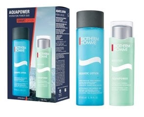 Komplekt meestele Biotherm Homme Aquapower: näokreem-geel 75 ml + habemeajamisjärgne kreem 200 ml цена и информация | Кремы для лица | kaup24.ee