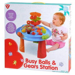 Игровой центр Playgo Infant&Toddler Busy Balls & Gears Station, 2940 цена и информация | Drewniana Wieża Piramida Kura Nakładanie Kolorowych Kwadratów LD-15 15276 | kaup24.ee