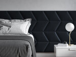 Мягкие настенные панели, 3 шт., Cosmopolitan Design Makira L3, темно-серые