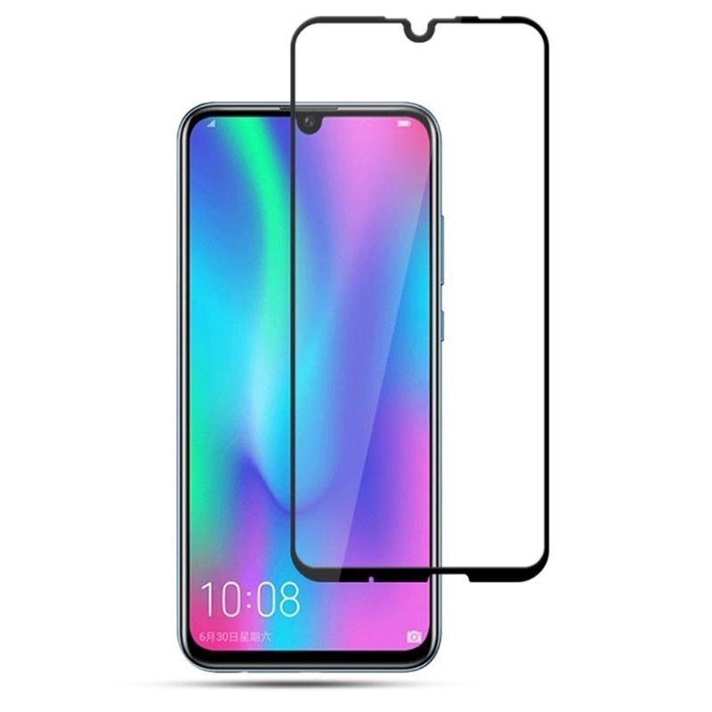 Raamiga kaitseklaas Hallo Full Face 5D Tempered Glass Huawei Y5 (2019) / Honor 8S, must hind ja info | Ekraani kaitsekiled | kaup24.ee