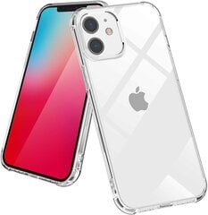 Hallo Ultra Back Case 1 мм Силиконовый чехол для Apple iPhone 12 / 12 Pro Прозрачный цена и информация | Чехлы для телефонов | kaup24.ee
