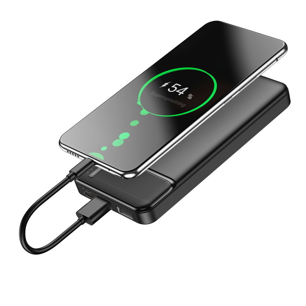 Akupank Power Bank Maxlife MXPB-01 10000mAh, must hind ja info | Akupangad | kaup24.ee