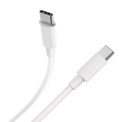 USB cable Hoco X51 c Type-C на Type-C 20V 5A 100W, 1.0 м белый цена и информация | Borofone 43757-uniw | kaup24.ee