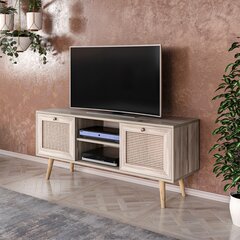 ТВ столик Letoon 140, коричневый цена и информация | Тумбы под телевизор | kaup24.ee