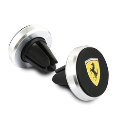 Магнитный держатель для вентиляционной решетки Ferrari FESCHBK, черный цена и информация | Держатели для телефонов | kaup24.ee