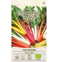 Свекла листовая Five Colours Organic Way 3,0 г цена и информация | Семена овощей, ягод | kaup24.ee