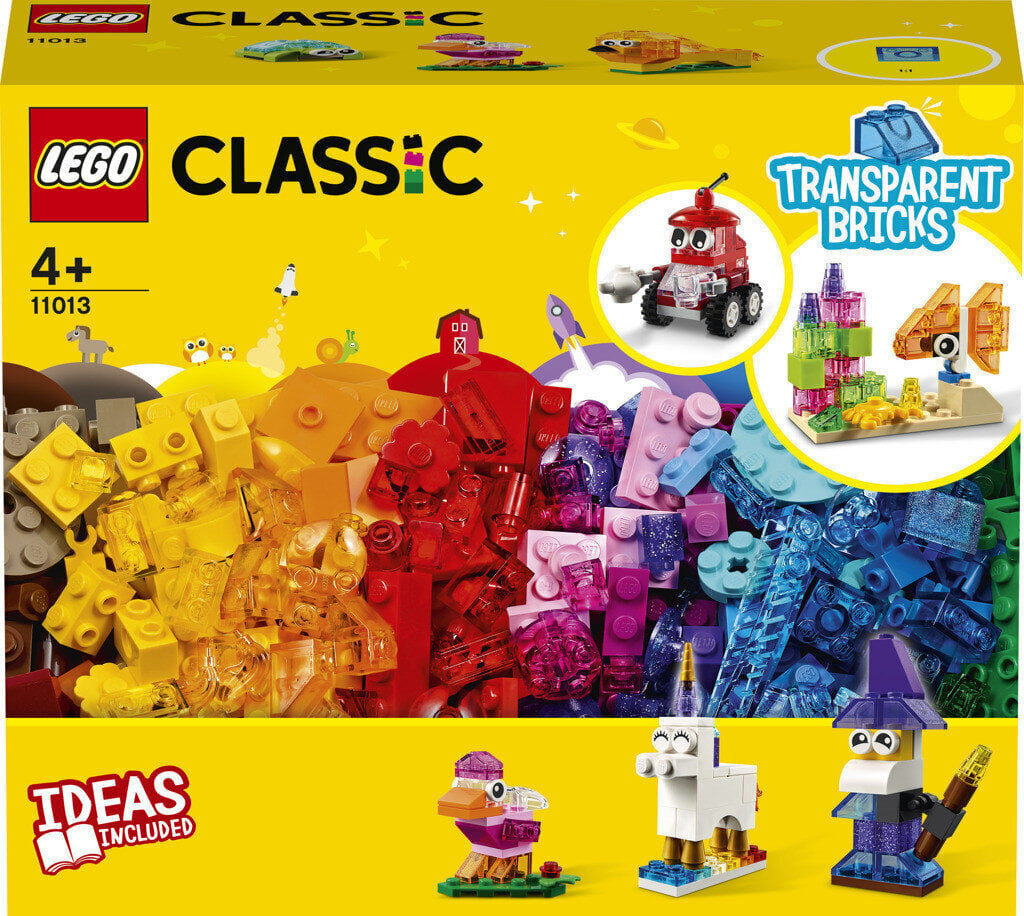 11013 LEGO® Classic Creative Läbipaistvad klotsid цена и информация | Klotsid ja konstruktorid | kaup24.ee