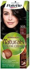 Стойкая краска для волос Schwarzkopf Palette Permanent Natural Colors, 900 Black цена и информация | Краска для волос | kaup24.ee