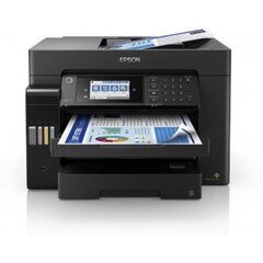 Многофункциональный цветной струйный принтер Epson EcoTank L15150 A3 +, Wi-Fi, черный цена и информация | Принтеры | kaup24.ee