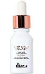 Кислотный концентрат для уменьшения пятен на лице Dr. Bandt Dark Spots No More, 15 мл цена и информация | Сыворотки для лица, масла | kaup24.ee