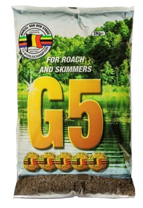 Sööt Van Den Eynde Zanęta MVDE G-5 Black 2kg (EZ-AG5-BL) hind ja info | Kalasööt | kaup24.ee