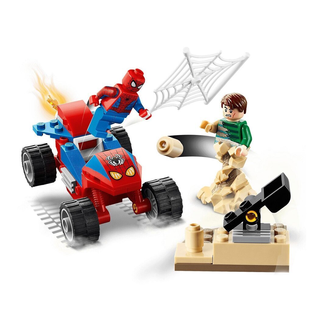 76172 LEGO® Super Heroes Ämblikmehe ja Sandmani kokkupõrge цена и информация | Klotsid ja konstruktorid | kaup24.ee