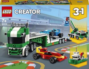 31113 LEGO® Creator Võidusõiduauto transportija hind ja info | Klotsid ja konstruktorid | kaup24.ee