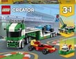 31113 LEGO® Creator Võidusõiduauto transportija hind ja info | Klotsid ja konstruktorid | kaup24.ee