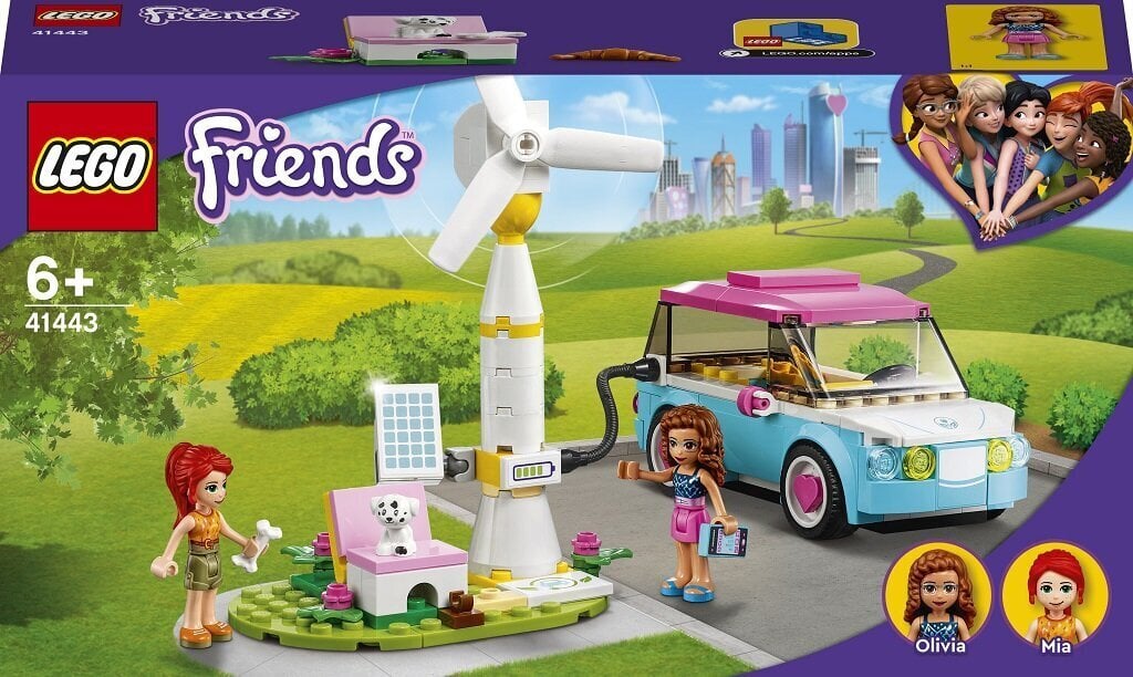 41443 LEGO® Friends Olivia elektriauto hind ja info | Klotsid ja konstruktorid | kaup24.ee