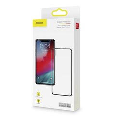 Kaitseklaas (Baseus) iPhone X/Xs/11 Pro, 2 Pakk, paigaldusraamiga hind ja info | Ekraani kaitsekiled | kaup24.ee
