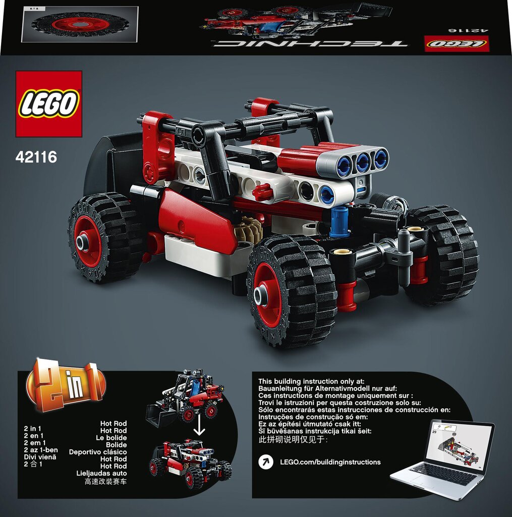 42116 LEGO® Technic Miniekskavaator hind ja info | Klotsid ja konstruktorid | kaup24.ee