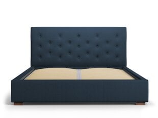 Кровать Interieurs 86 Mura 160x200 см, синяя цена и информация | Кровати | kaup24.ee