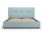 Кровать Interieurs 86 Tusson 160x200 см, светло-синяя