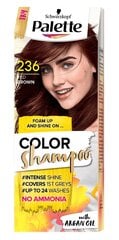 Шампунь для окрашивания волос Schwarzkopf Palette Color, 236 Chestnut цена и информация | Краска для волос | kaup24.ee