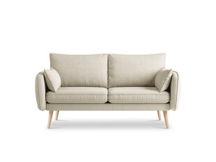 Двухместный диван Kooko Home Lento, песочного цвета/коричневый цена и информация | Диваны | kaup24.ee