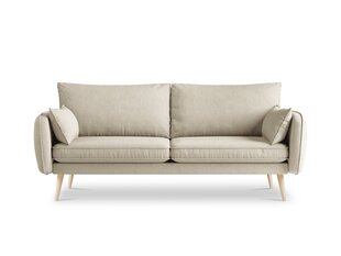 Трехместный диван Kooko Home Lento, песочного цвета/коричневый цена и информация | Диваны | kaup24.ee