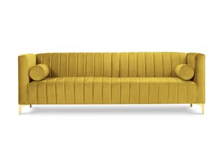Диван Kooko Home Tutti, желтый/золотистого цвета цена и информация | Диваны | kaup24.ee