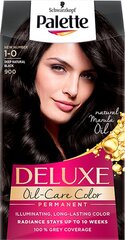 Juuksevärv Schwarzkopf Palette Deluxe, 900, Natural Black цена и информация | Краска для волос | kaup24.ee