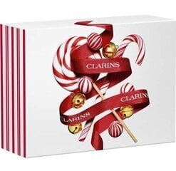 Komplekt Clarins Nutri Lumiere: päevakreem, 50 ml + öökreem, 15 ml + näolosjoon, 10 ml + kätekreem, 30 ml + kosmeetikakott hind ja info | Näokreemid | kaup24.ee