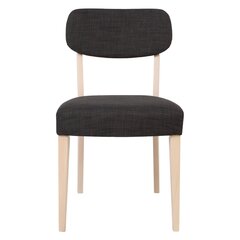 Комплект из 2 стульев Home4You Adora, серый цена и информация | Стулья для кухни и столовой | kaup24.ee