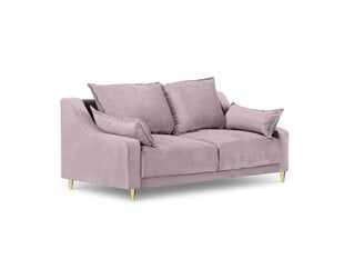 Двухместный диван Mazzini Sofas Pansy, розовый цена и информация | Диваны | kaup24.ee