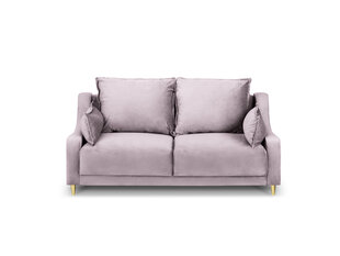 Двухместный диван Mazzini Sofas Pansy, розовый цена и информация | Диваны | kaup24.ee