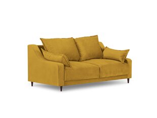 Двухместный диван Mazzini Sofas Freesia, желтый цена и информация | Диваны | kaup24.ee