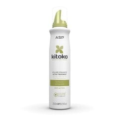Volüümiandev vaht-hooldus KITOKO Volume - Enhance Aktiiv 250ml hind ja info | Maskid, õlid, seerumid | kaup24.ee