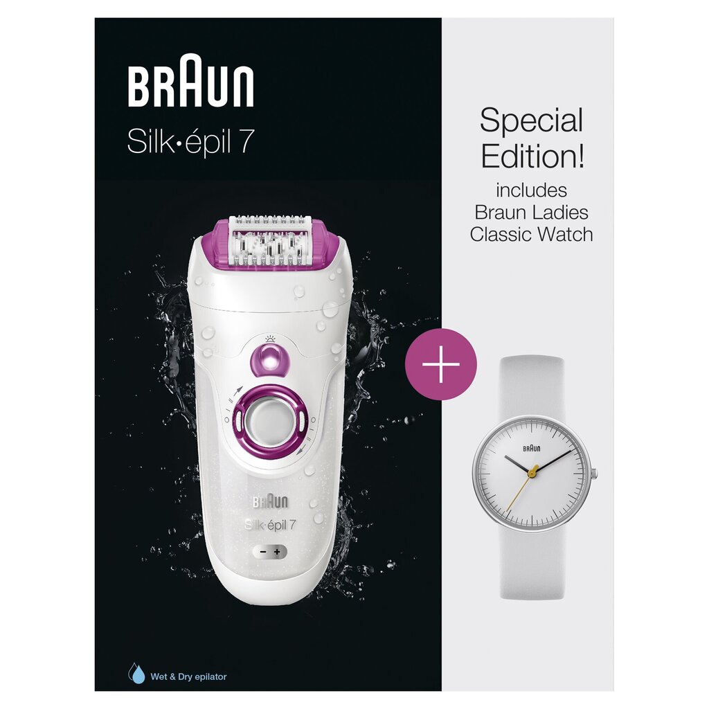 Braun SE7-521GS hind ja info | Epilaatorid, raseerijad | kaup24.ee