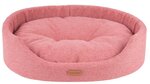 Amiplay овальный лежак Montana Pink S, 46x38x13 см