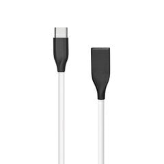 Силиконовый кабель USB - USB-C (черный, 2m) цена и информация | Borofone 43757-uniw | kaup24.ee