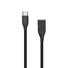Силиконовый кабель USB - USB-C (черный, 2m) цена и информация | Borofone 43757-uniw | kaup24.ee