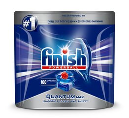 FINISH Quantum Max nõudepesumasina tabletid, 100 tk hind ja info | Nõudepesuvahendid | kaup24.ee