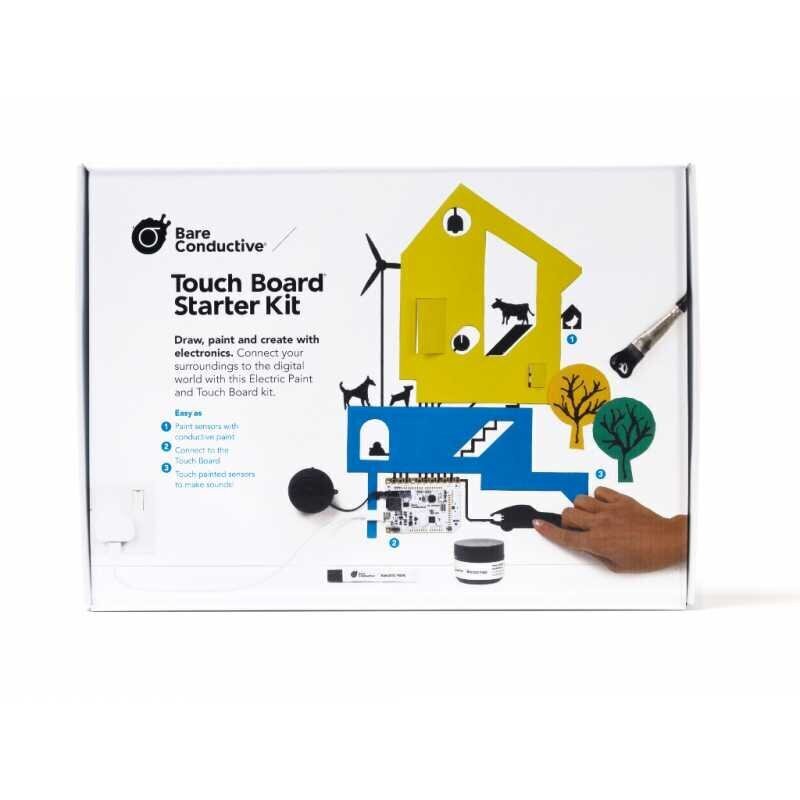 Helisüsteem, Bare Conductive- Touch Board Starter Kit цена и информация | Robootika, konstruktorid ja tarvikud | kaup24.ee
