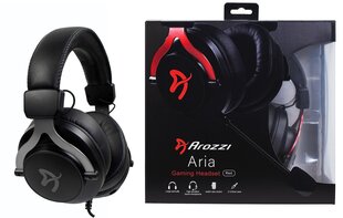 Arozzi Aria Black hind ja info | Kõrvaklapid | kaup24.ee