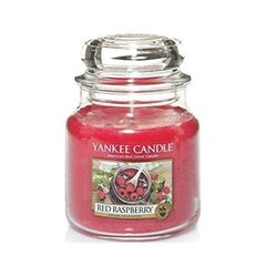 Yankee Candle ароматическая свеча Red Raspberry 411г цена и информация | Свечи, подсвечники | kaup24.ee