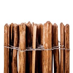 Деревянный забор из орехового дерева, пропитанный, 60x500 см цена и информация | Заборы и принадлежности к ним | kaup24.ee