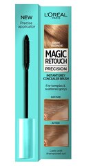 Тушь для волос L'oreal Paris Magic Retouch Precision 8 мл, Темно-русый цена и информация | Краска для волос | kaup24.ee