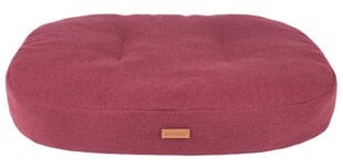 Amiplay овальный матрас Montana Burgundy L, 78x65x10 см цена и информация | Лежаки, домики | kaup24.ee