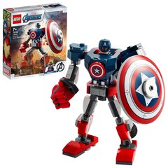 76168 LEGO® Super Heroes Captain America robotraudrüü цена и информация | Конструкторы и кубики | kaup24.ee