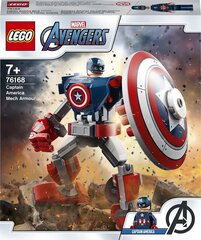 76168 LEGO® Super Heroes Captain America robotraudrüü hind ja info | Klotsid ja konstruktorid | kaup24.ee